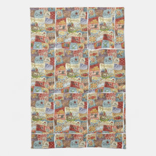  naaiende keukenhanddoek