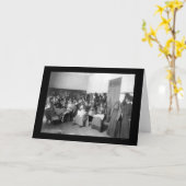 Naaiende Klasse Howard University 1900 Kaart (Gele Bloem)