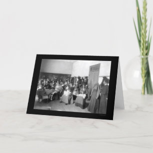 Naaiende Klasse Howard University 1900 Kaart