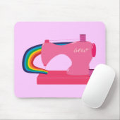 Naaiende regenbogen muismat (Met muis)