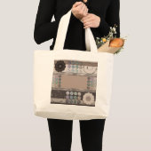 Naaienliefhebber Grote Tote Bag (Voorkant (product))