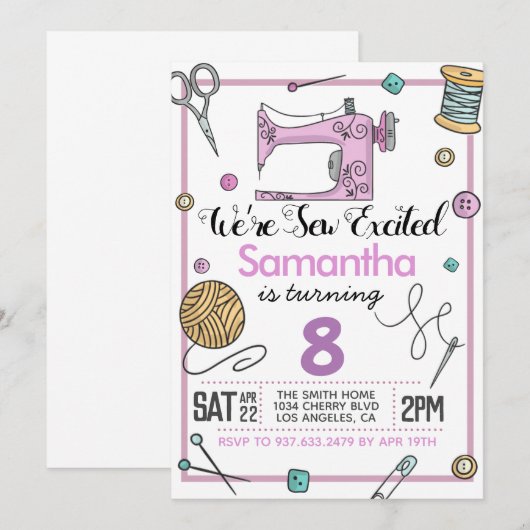 naaigarend naaigarend zaad kaart (Voorkant / Achterkant)