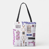 naaigarens- en naadstressdecor tote bag (Achterkant)