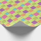 Naaigarens met inpakpapier (Hoek)