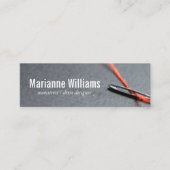 Naaigarens Mini Visitekaartje (Voorkant)