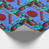 Naaigarens Moederdag Verjaardag Cadeaupapier (Hoek)