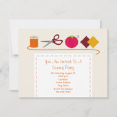 Naaigarens, schaar, speldenkussen, staal kaart (Voorkant)