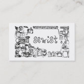 naaigarens visitekaartje FabricatedFrames.com (Voorkant)