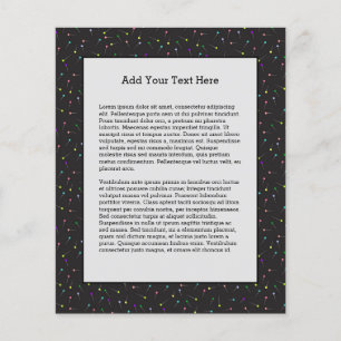 Naaigarens Zwarte Dressmaker Seamstress Tailor Flyer