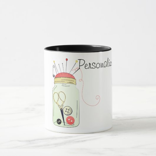  naaigarkit mok (Midden)