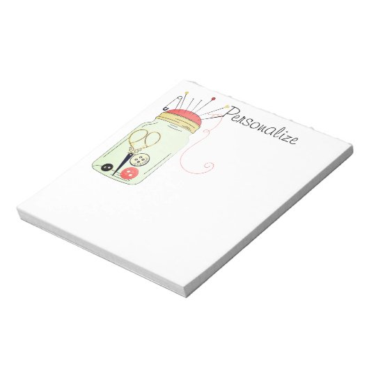  naaigarkit notitieblok (Linkerzijde)