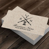 Naaigarnaalden en draden  overlapping visitekaartje