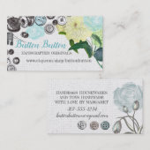  naaigarnoties naadloos visitekaartje (Voorkant / Achterkant)