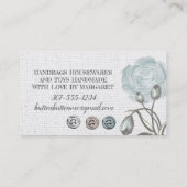  naaigarnoties naadloos visitekaartje (Achterkant)