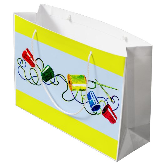 naaigarotjes afdrukken groot cadeauzakje (Achterkant Gekanteld)