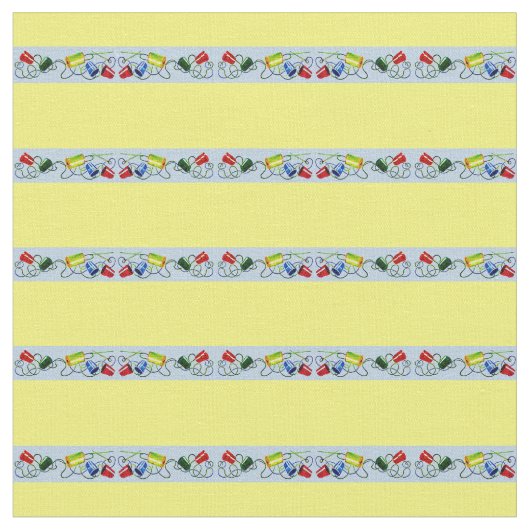 naaigarotjes afdrukken stof (Close Up)