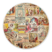  naaigarsenaal keramische knop (Voorkant)