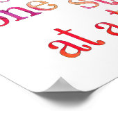 Naaigelingstang Poster (Hoek)