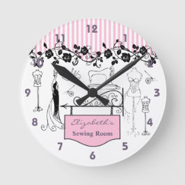  naaigelklok ronde klok