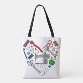 Naaigereedschap Tas hart (Achterkant)