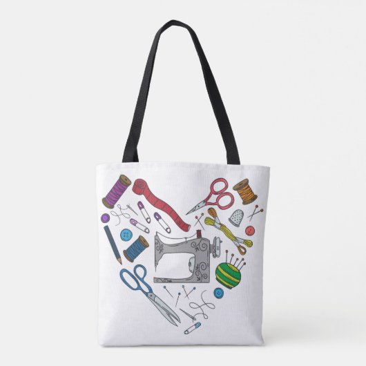 Naaigereedschap Tas hart (Achterkant)