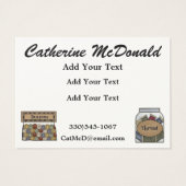 Naaigeschenkbijlage / Crafter Kaart (Achterkant)