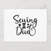 Naaigoed Briefkaart (Voorkant)