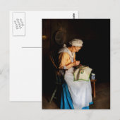 Naaigoed - cadeau voor granules briefkaart (Voorkant / Achterkant)