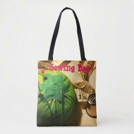 Naaigoed Canvas tas