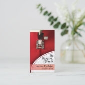 Naaigoed: Dressmaker, Tailor, Designer, Seamstress Visitekaartje (Staand voorkant)