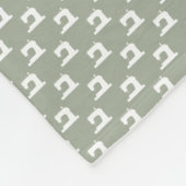 Naaigoed- en tekenwerktuigen {donker} fleece deken (Hoek)