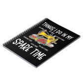 Naaigoed Humor Funny Quilting Quote Notitieboek (Linkerzijde)