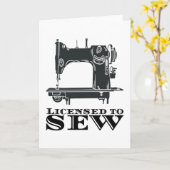 Naaigoed - met een vergunning voor naai kaart (Gele Bloem)