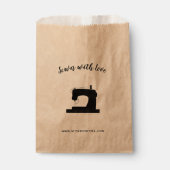 Naaigoed met naaigarakters voor naaimachines bedankzakje (Voorkant)