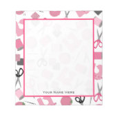 Naaigoed met Notitieblok (Voorkant)