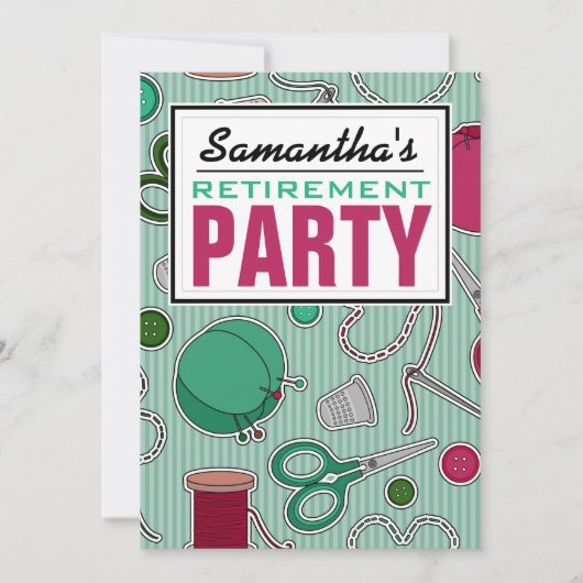 Naaigoed met opzegtermijn kaart (Voorkant)