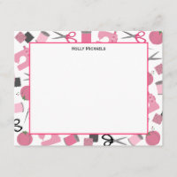 Naaigoed met platte nokken