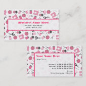 Naaigoed met Visitekaartje (Voorkant / Achterkant)