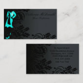 Naaigoed / Mode / naaddruk - SRF-visitekaartjes Visitekaartje (Voorkant / Achterkant)