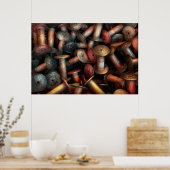 Naaigoed - spillen poster (Keuken)