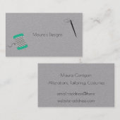 Naaigoed Visitekaartje (Voorkant / Achterkant)