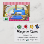 Naaigoed Visitekaartje (Voorkant / Achterkant)