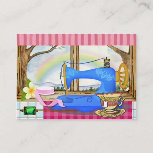 Naaigoed Visitekaartje (Voorkant)