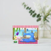 Naaigoed Visitekaartje (Staand voorkant)