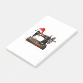 Naaigoed | Vroege kerstboomgaard Post-it® Notes (Schuin)