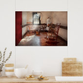 Naaigoed - Zaal - Grootmoeders naaikamer Poster (Keuken)