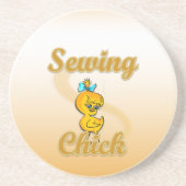 Naaigoed Zandsteen Onderzetter (Voorkant)