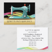 Naaigoedvormer Visitekaartje Contactkaartje (Voorkant / Achterkant)