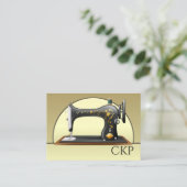 Naaigoedvormer Visitekaartje Contactkaartje (Staand voorkant)