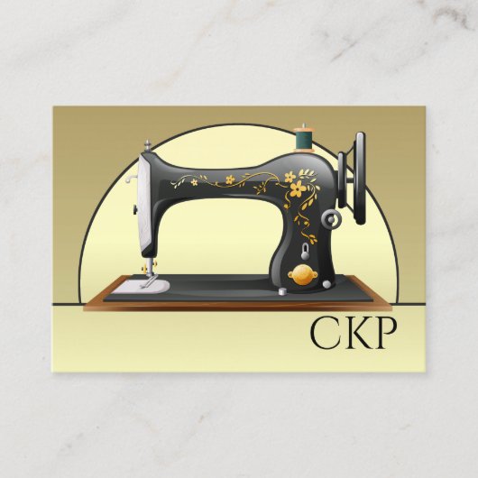 Naaigoedvormer Visitekaartje Contactkaartje (Voorkant)